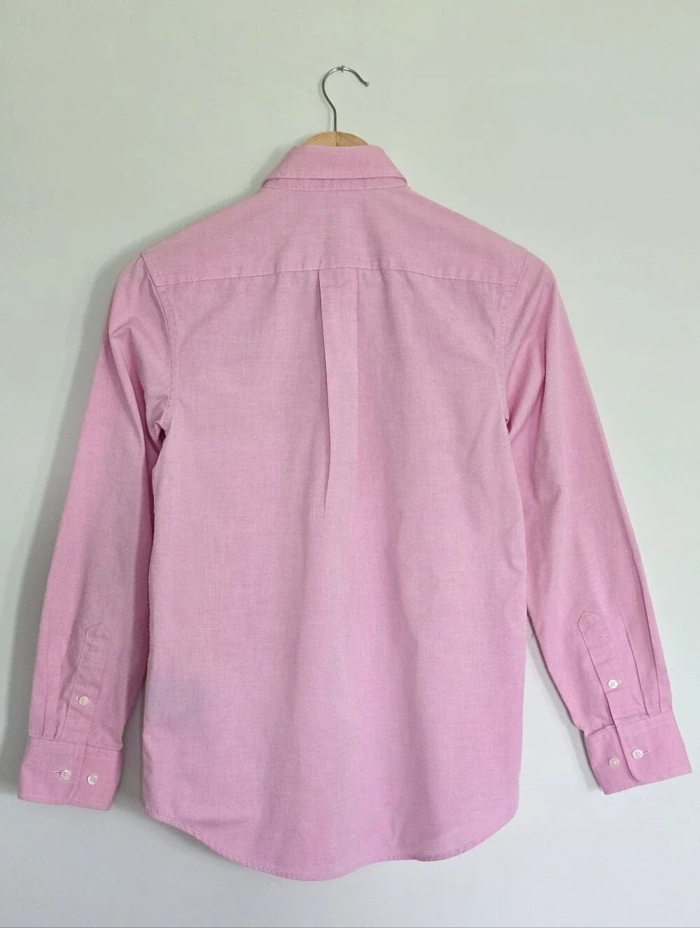 Boys Ralph Lauren Pink Long-Sleeve Button-Down Shirt